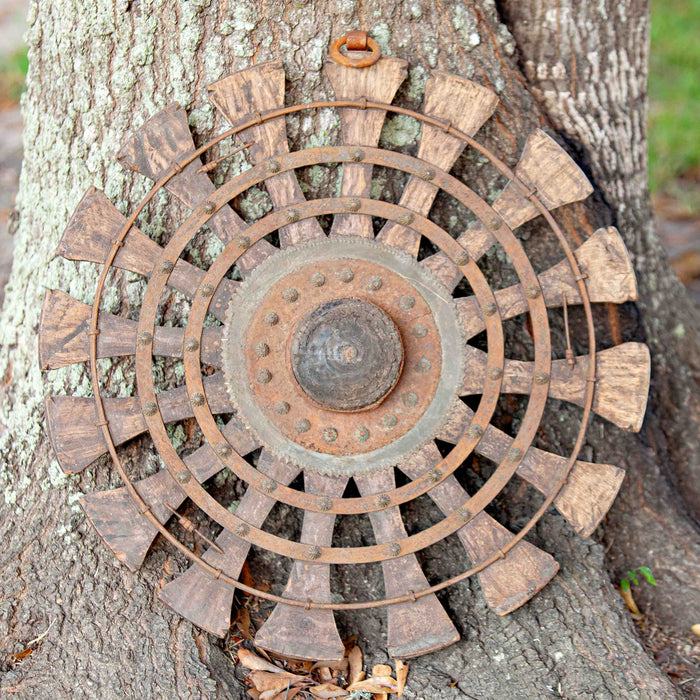 Hanging Charkha Wheel III